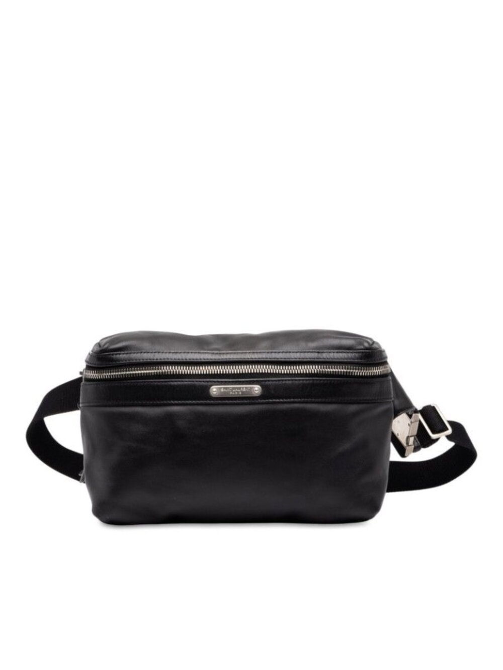 Saint Laurent City Waist Bag Black Leather